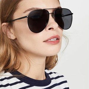 Le Specs Black Road Trip Sunglasses Brand New